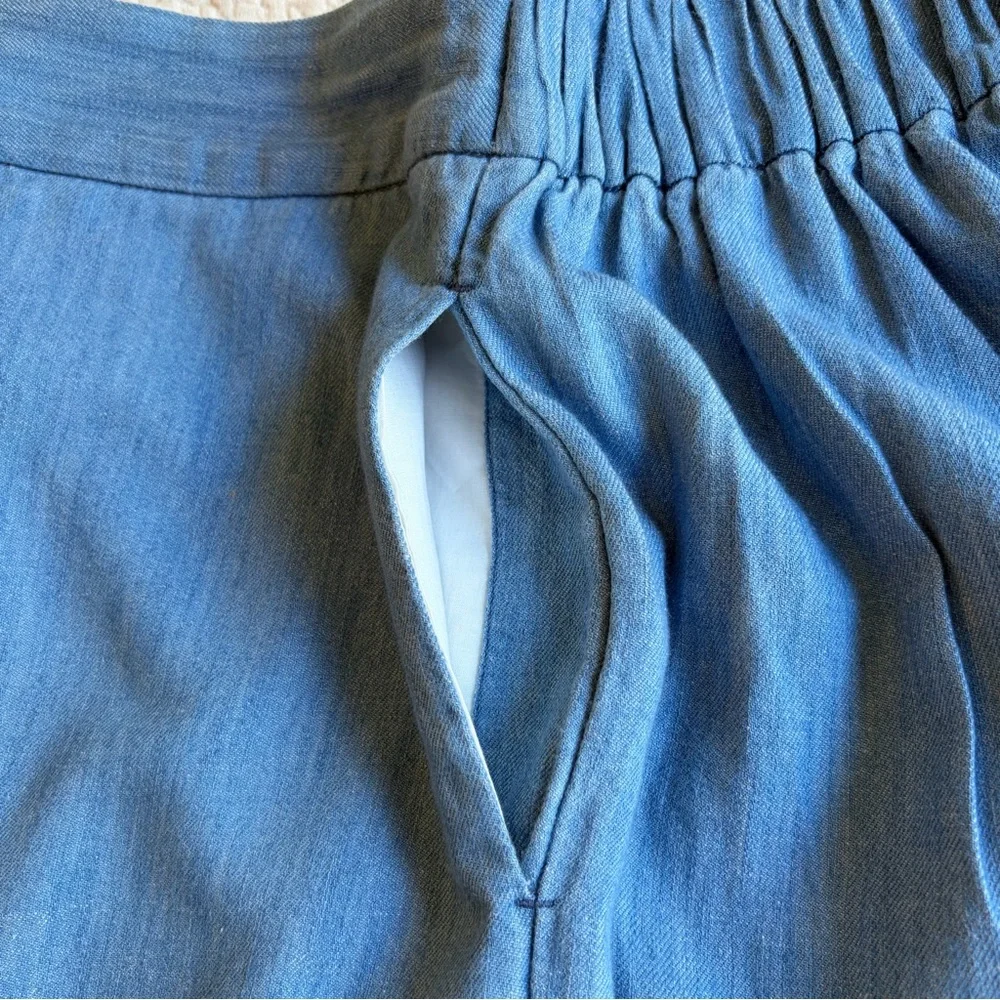 Madewell Pull-On, Wide Leg Crop Pants, Size S - Picture 4 of 5